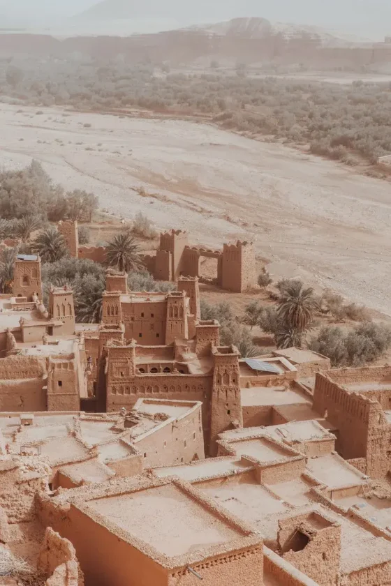 Day 3: Marrakech - Ait Benhaddou - Ouarzazate - Rose Valley - Dades Gorges