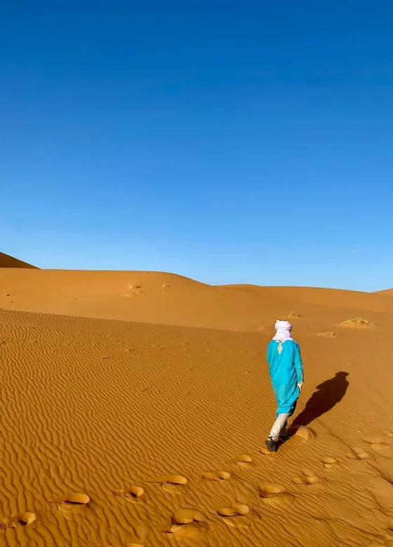 Day 1: Fes - Ifrane - Cedar Forest - Midelt - Ziz Valley - Merzouga